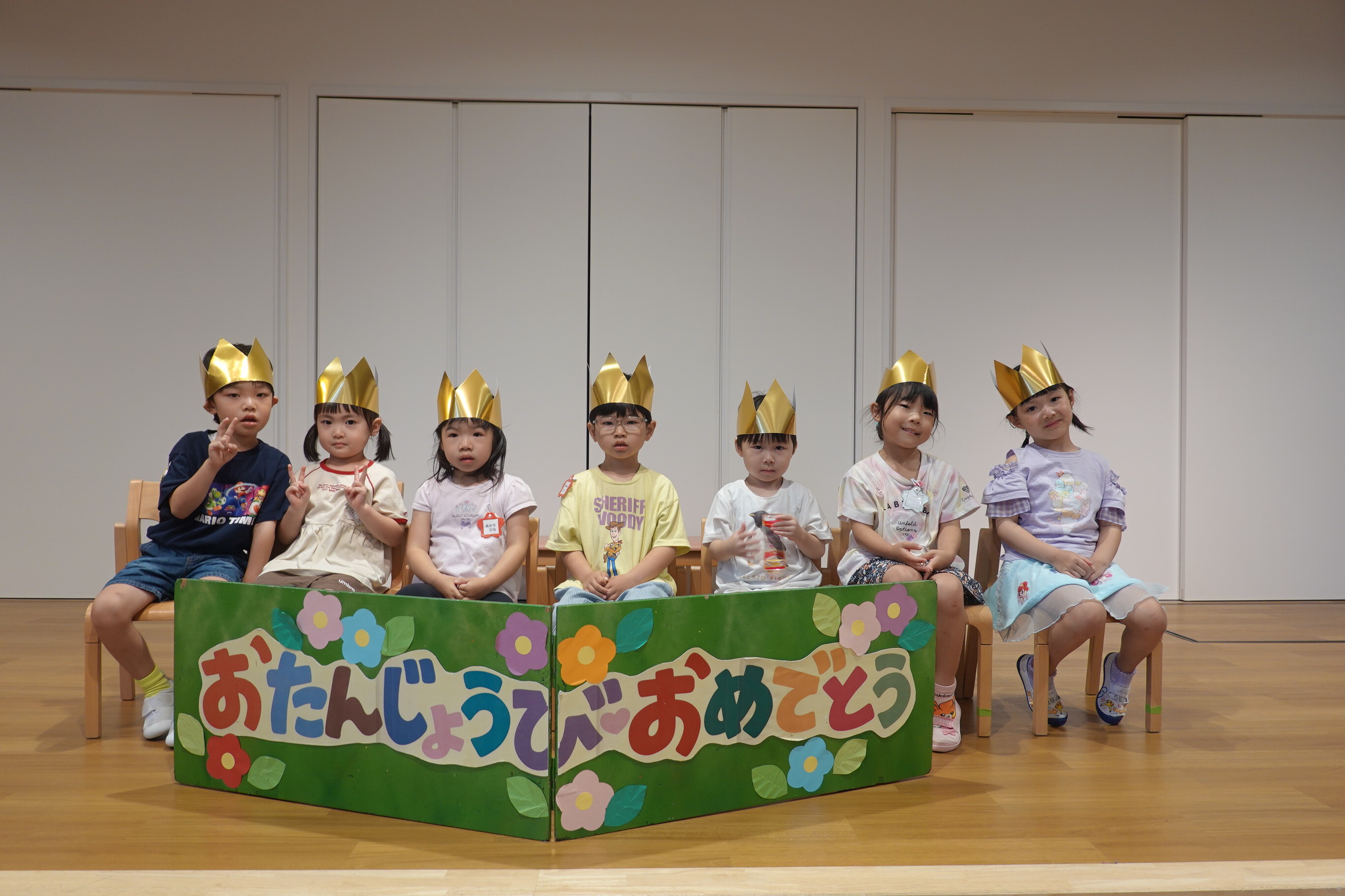 7.24　8月誕生会